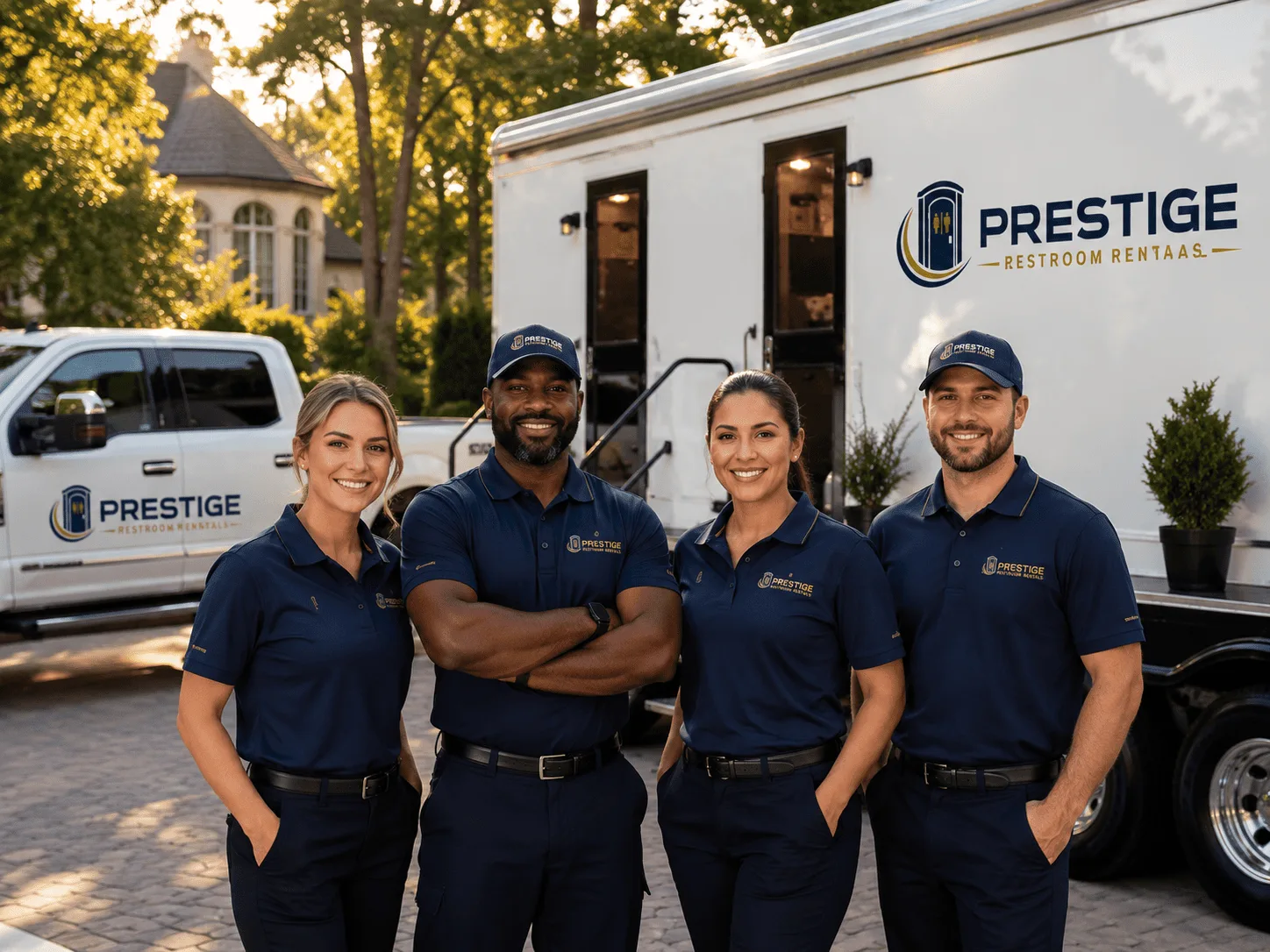 Trusted Luxury Portable Restrooms company in Wasco, IL